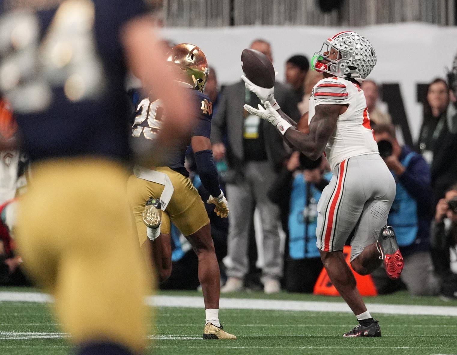 Jeremiah Smith catch